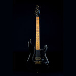 Jet Guitars Jet JS-400 BK G Electric Guitar, Black, Gold Hardware