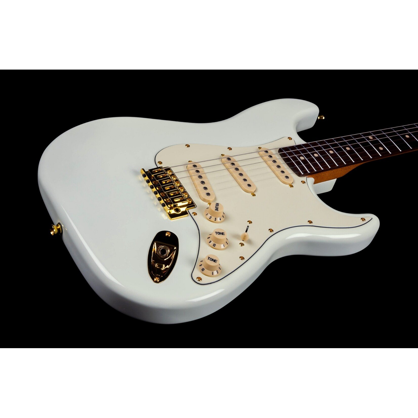 Jet Guitars Jet JS-380 Electric Guitar, Olympic White
