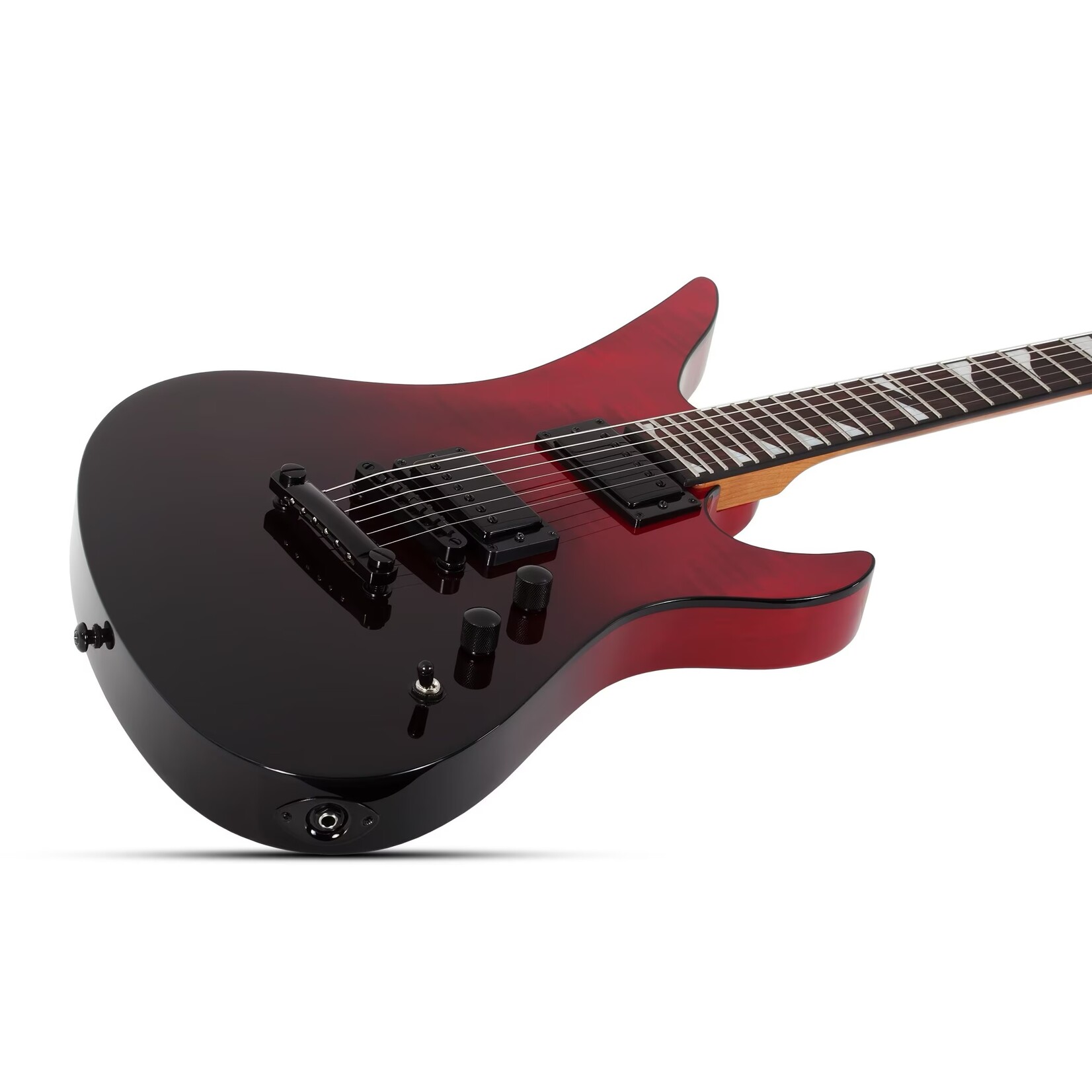 Schecter Guitar Research Schecter Avenger Standard electric guitar in Blood Burst