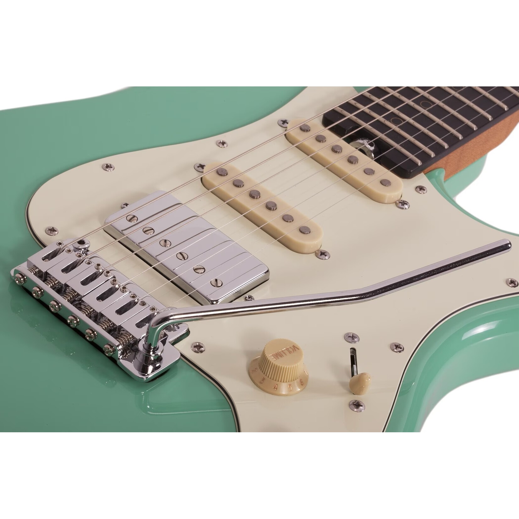 Schecter Guitar Research Schecter Nick Johnston Traditional H/S/S  electric guitar in Atomic Green