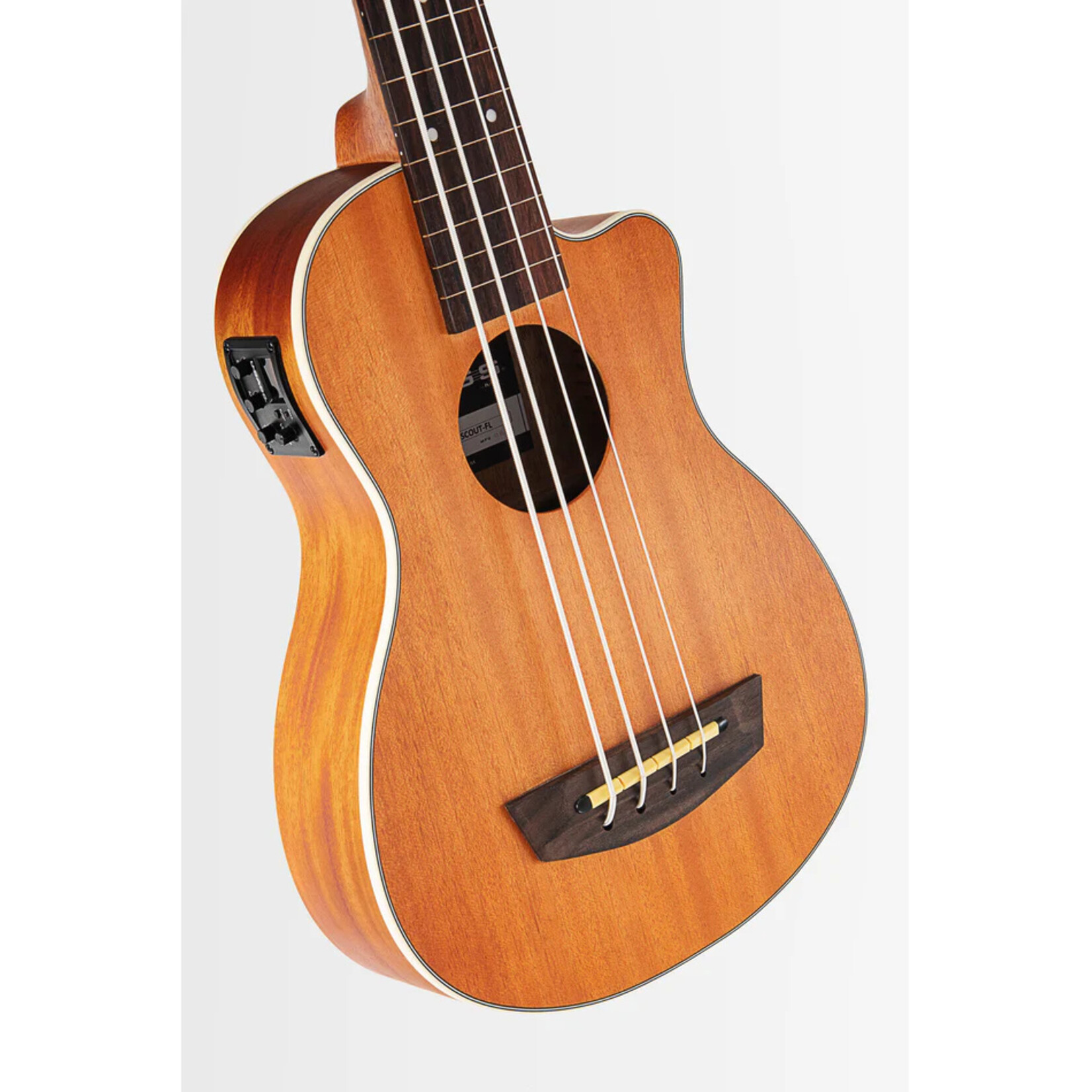 Kala Kala Scout Fretless Acoustic-Electric U-BASS with bag