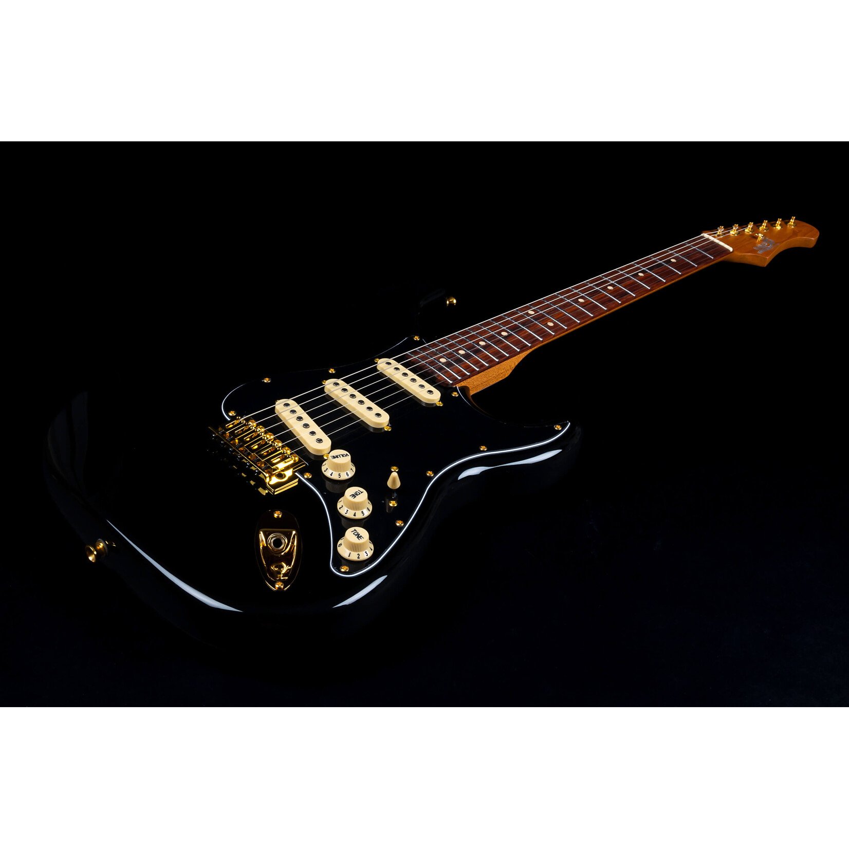 Jet Guitars Jet JS-380 Electric Guitar, Black