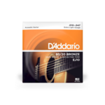 D'Addario D'Addario EJ10 80/20 Bronze Acoustic Guitar Strings Extra Light 10-47