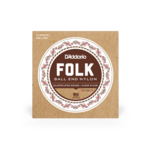 D'Addario D'addario EJ32C Folk Nylon Ball End Silver Wound/Clear Nylon Trebles