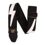 Ernie Ball Ernie Ball P05399 White Lightning Premium Guitar Strap/Bass Strap