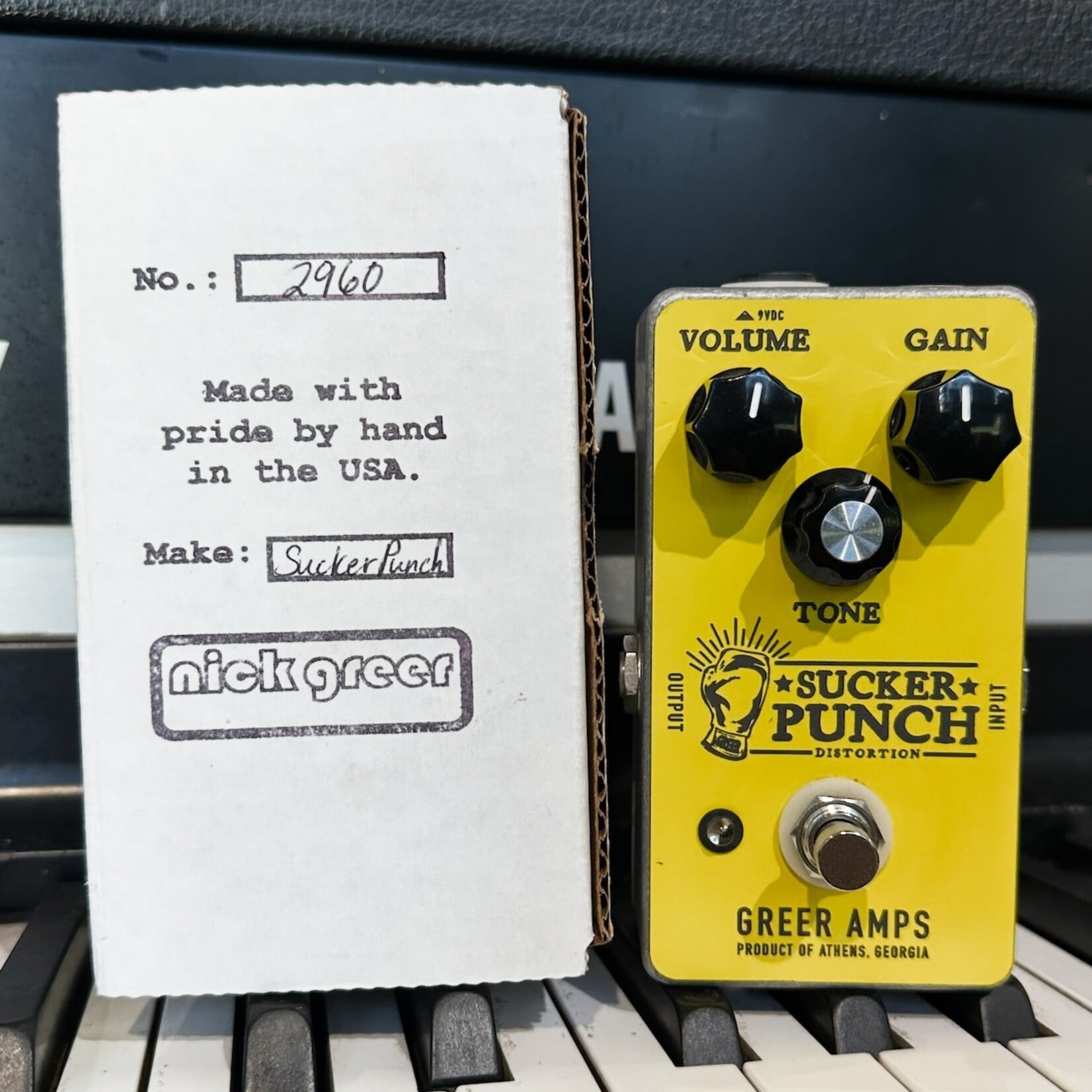 Greer Amps USED Greer Amps Sucker Punch Distortion
