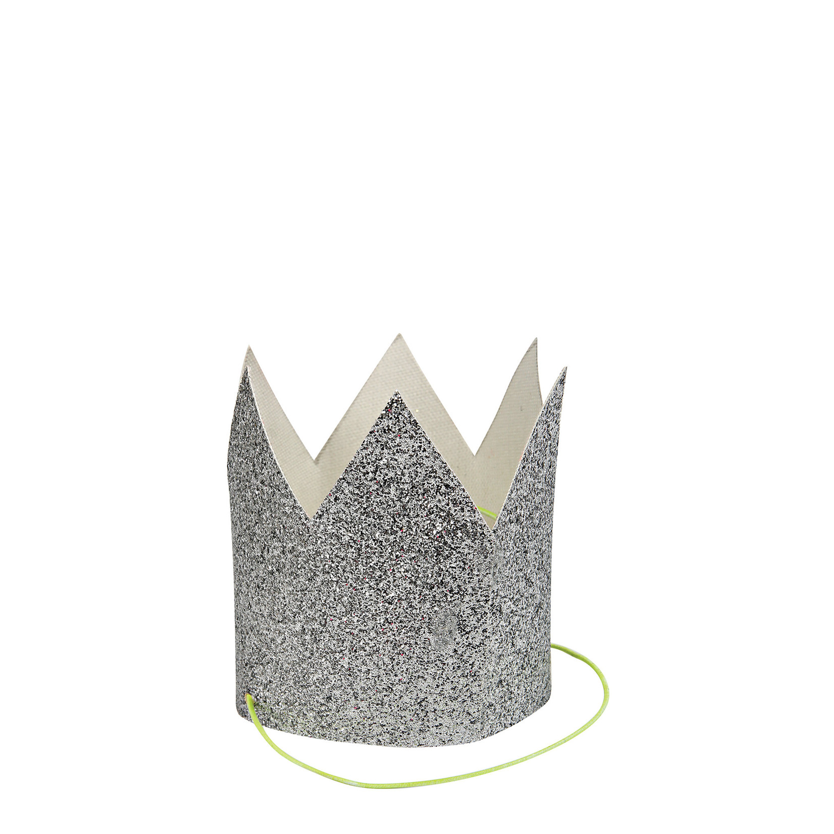 Meri Meri Mini Silver Glitter Crowns