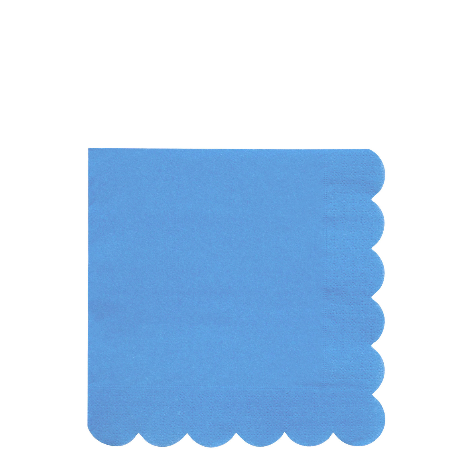 Meri Meri Bright Blue Dinner Napkins