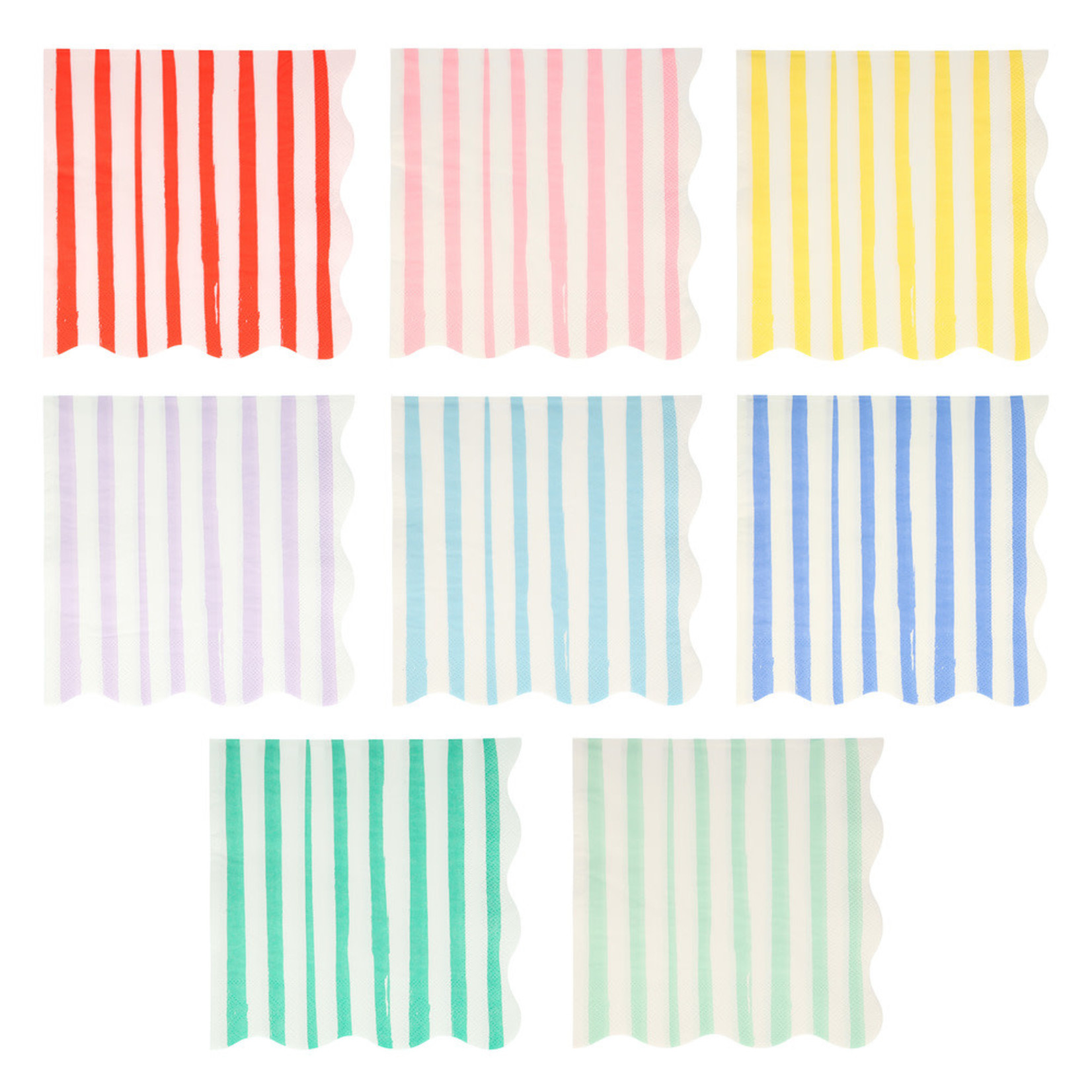 Meri Meri Mixed Stripe Large Napkins