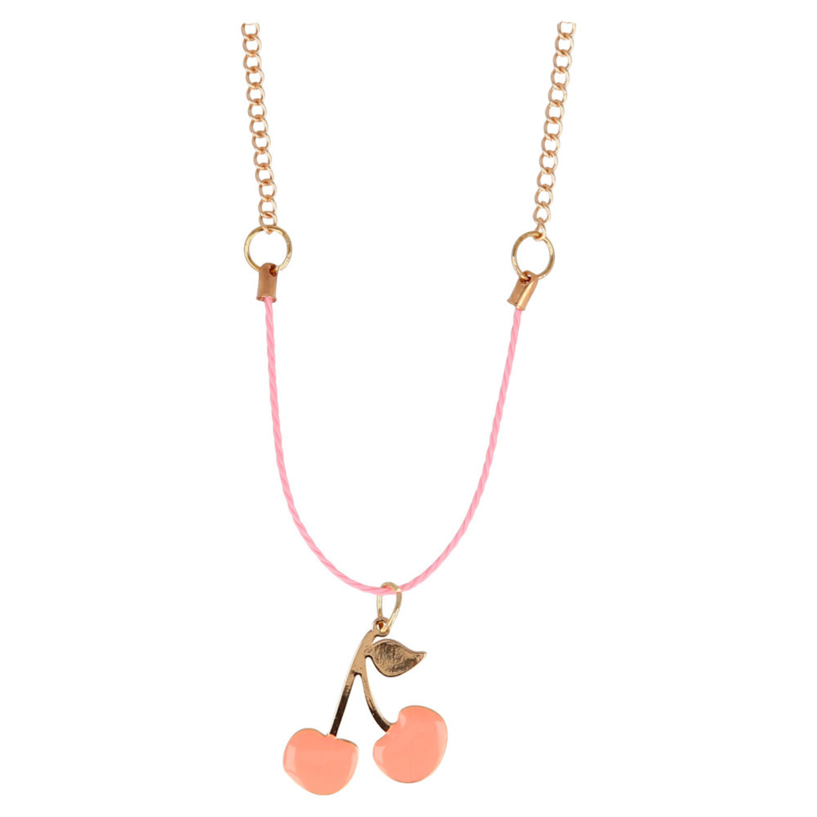 Meri Meri Enamel Cherries Necklace