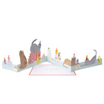 Meri Meri Cat Party Concertina Card BD