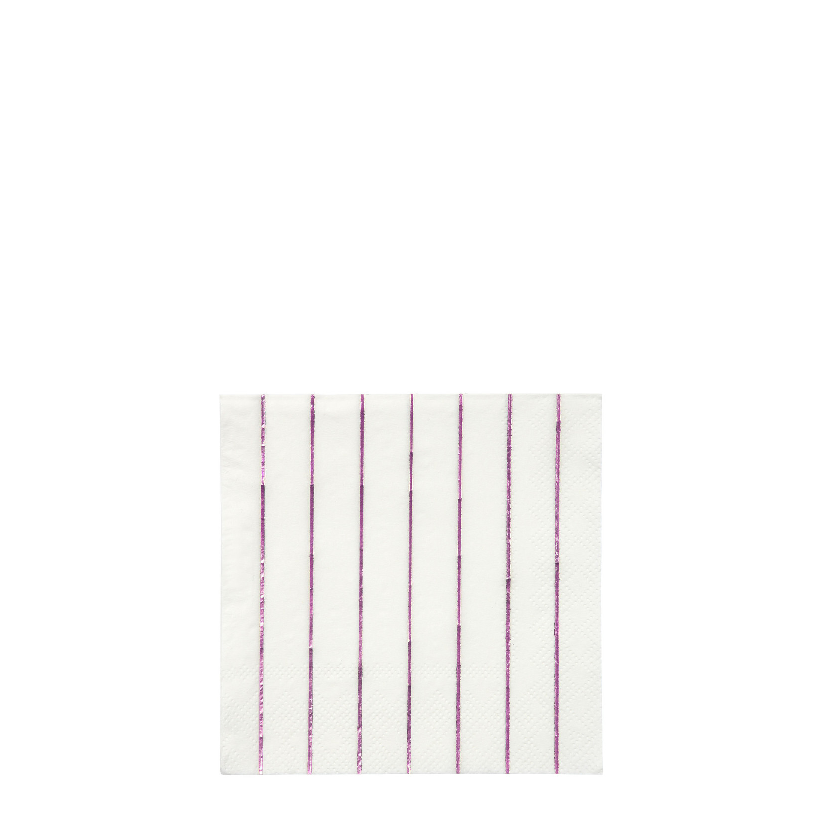 Meri Meri Small Purple Stripe Napkin
