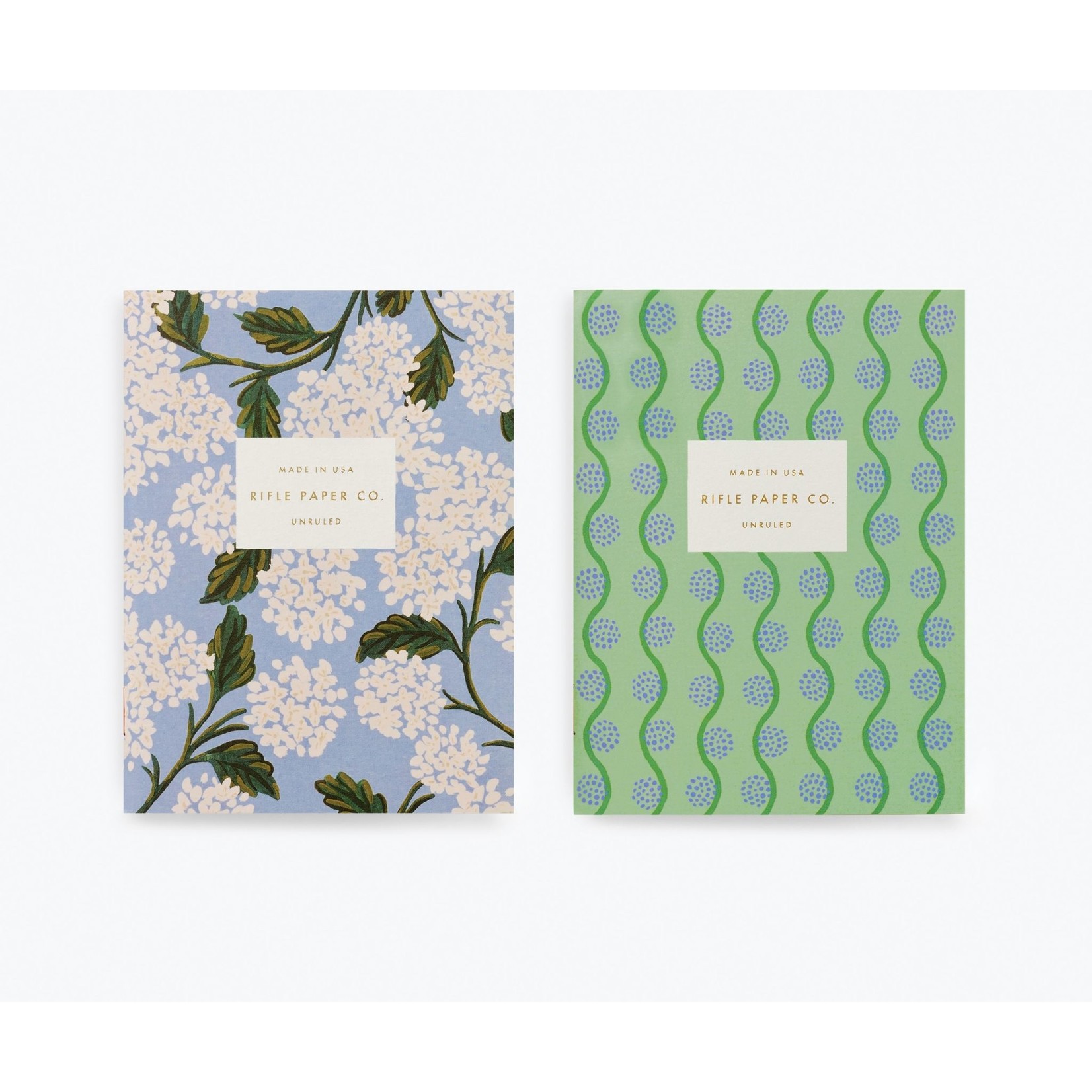 Rifle Paper Co. Pair of 2 Hydrangea Pocket Notebooks