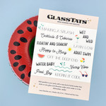 GlassTats Pool Party Drink Markers