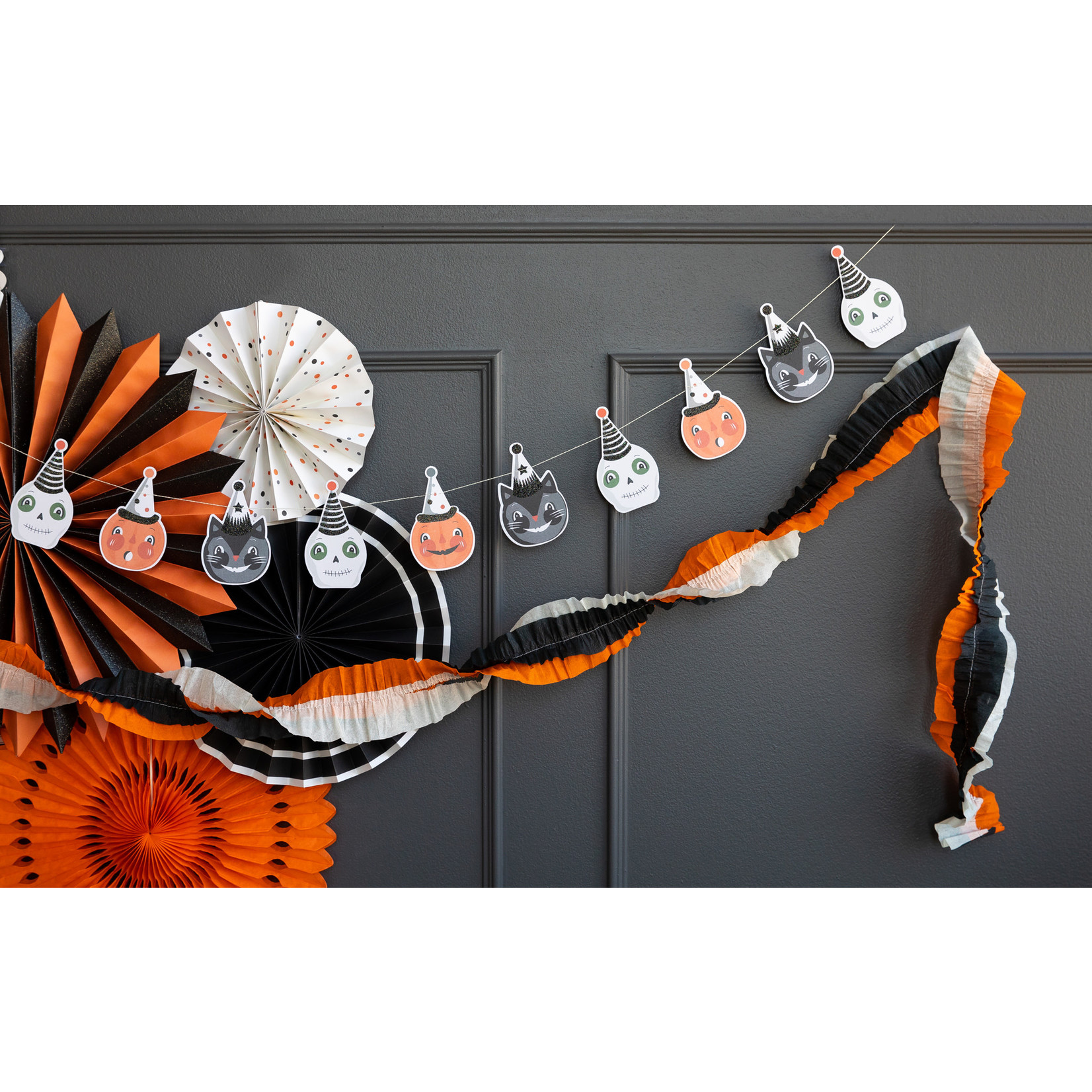 My Mind's Eye Vintage Halloween Crepe Paper Banner