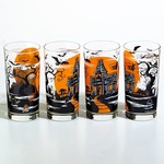 Atomic Drinkware Trick or Treat Collins Glass - Set of 4