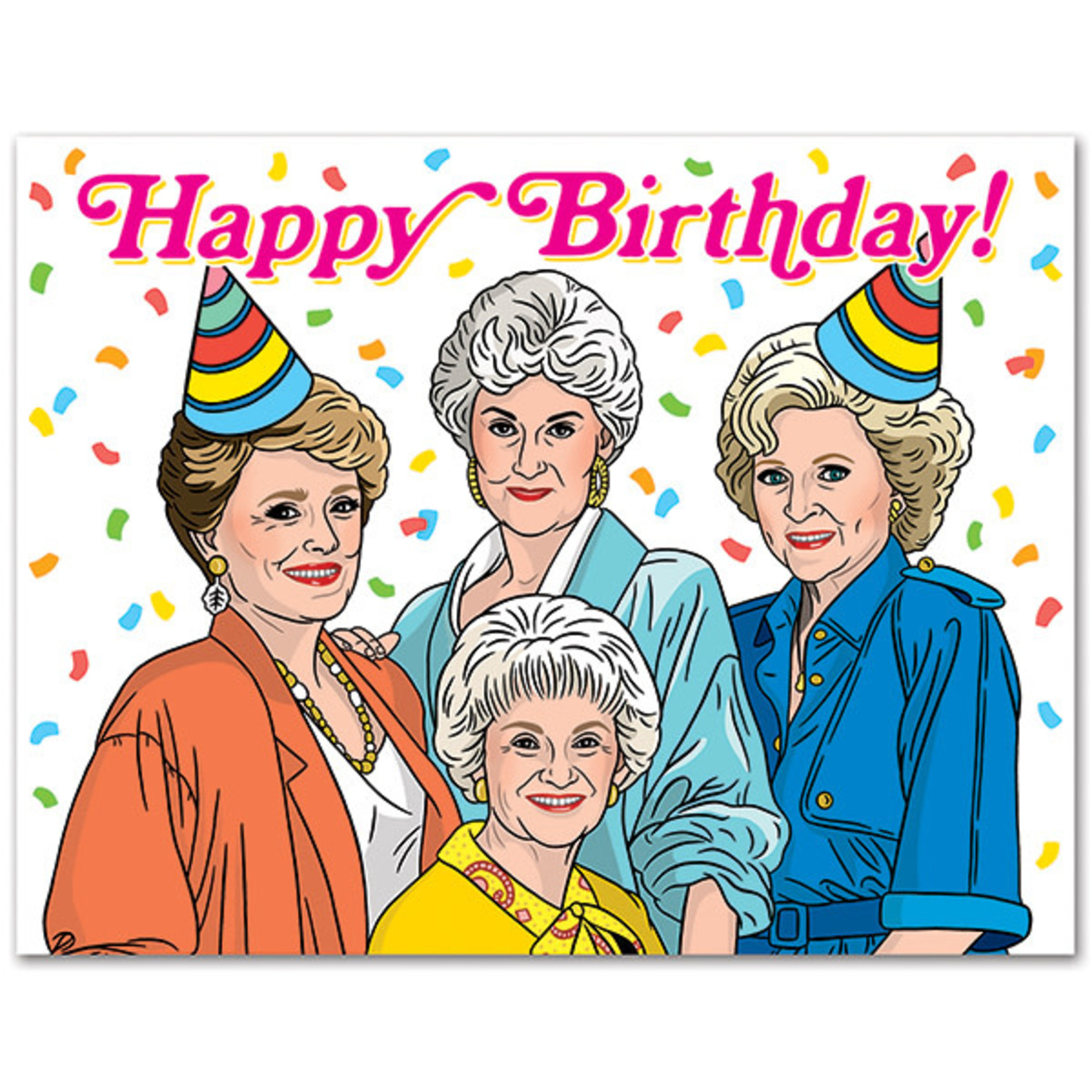 The Found Golden Girls Birthday Card BD