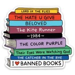 The Found I Heart Banned Books Sticker
