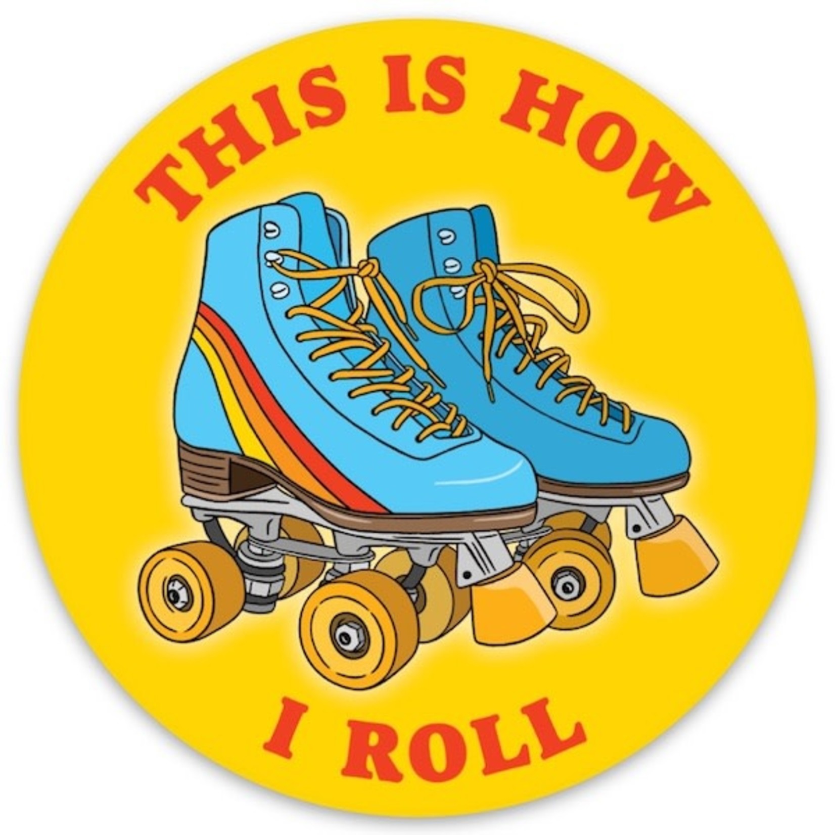 The Found Roller Skates Sticker