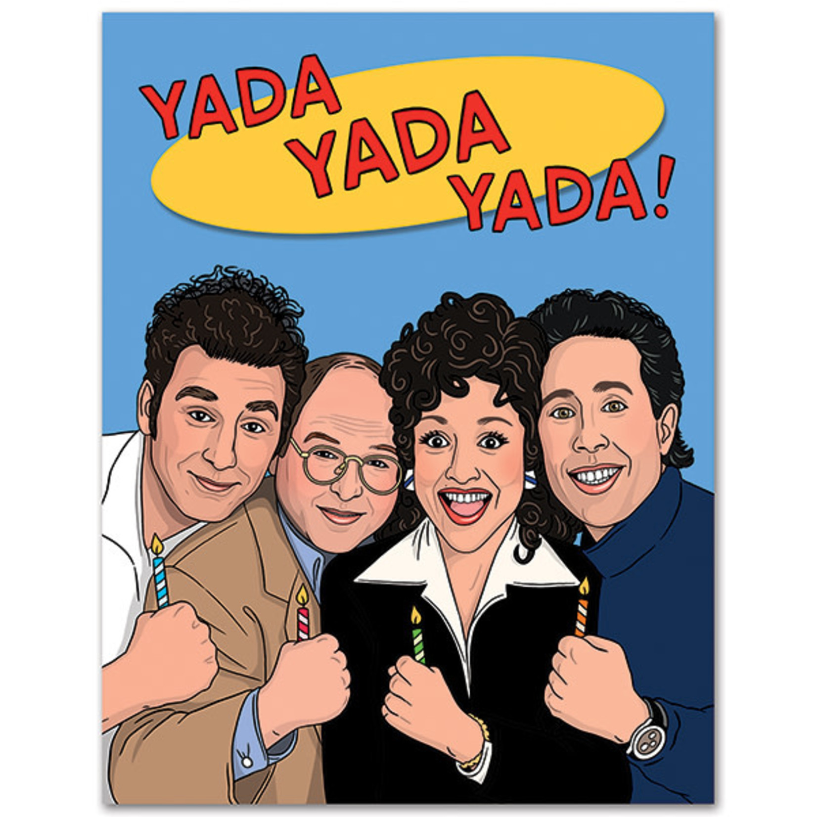 The Found Yada Yada Yada Birthday Card BD