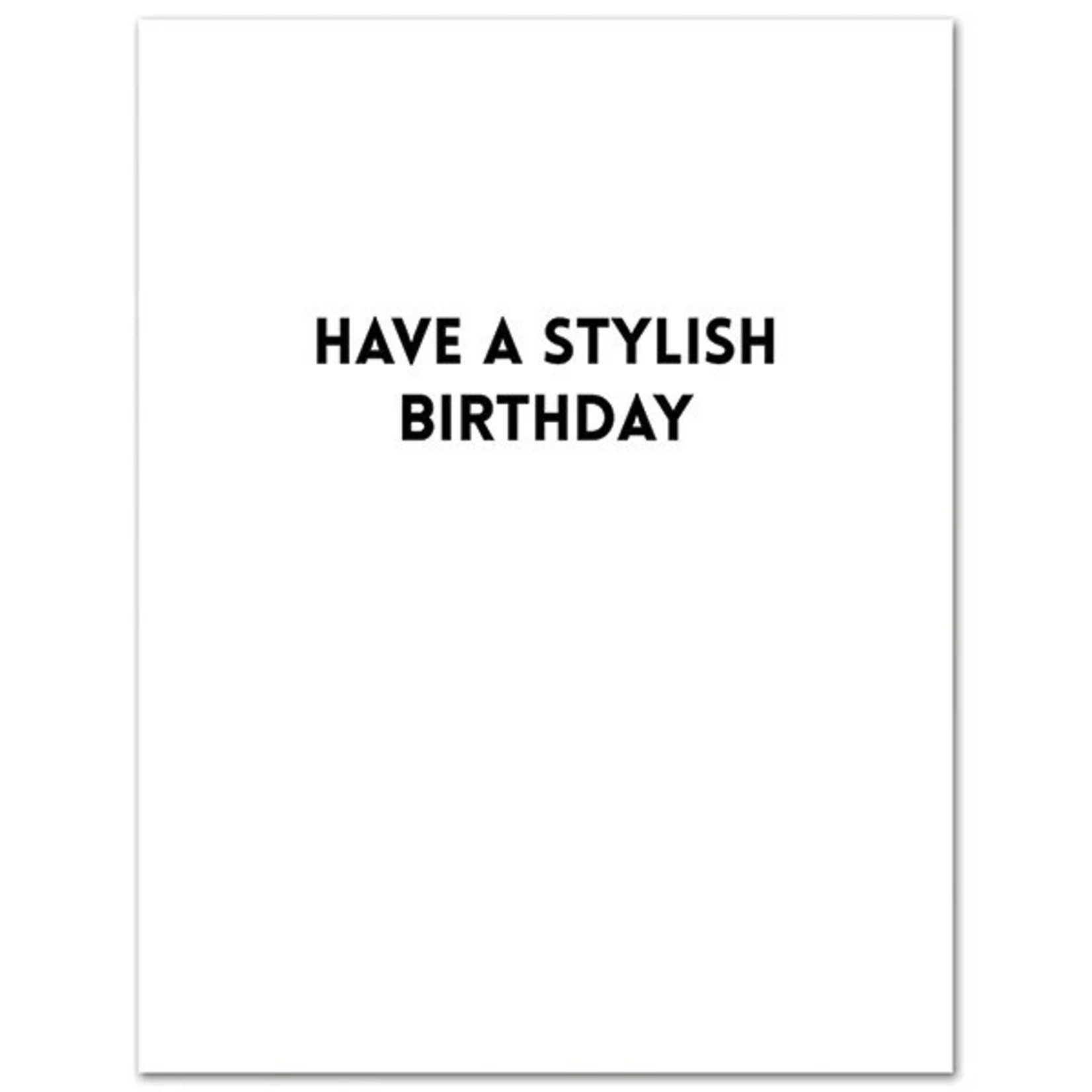 The Found Harry Stylish Birthday Card