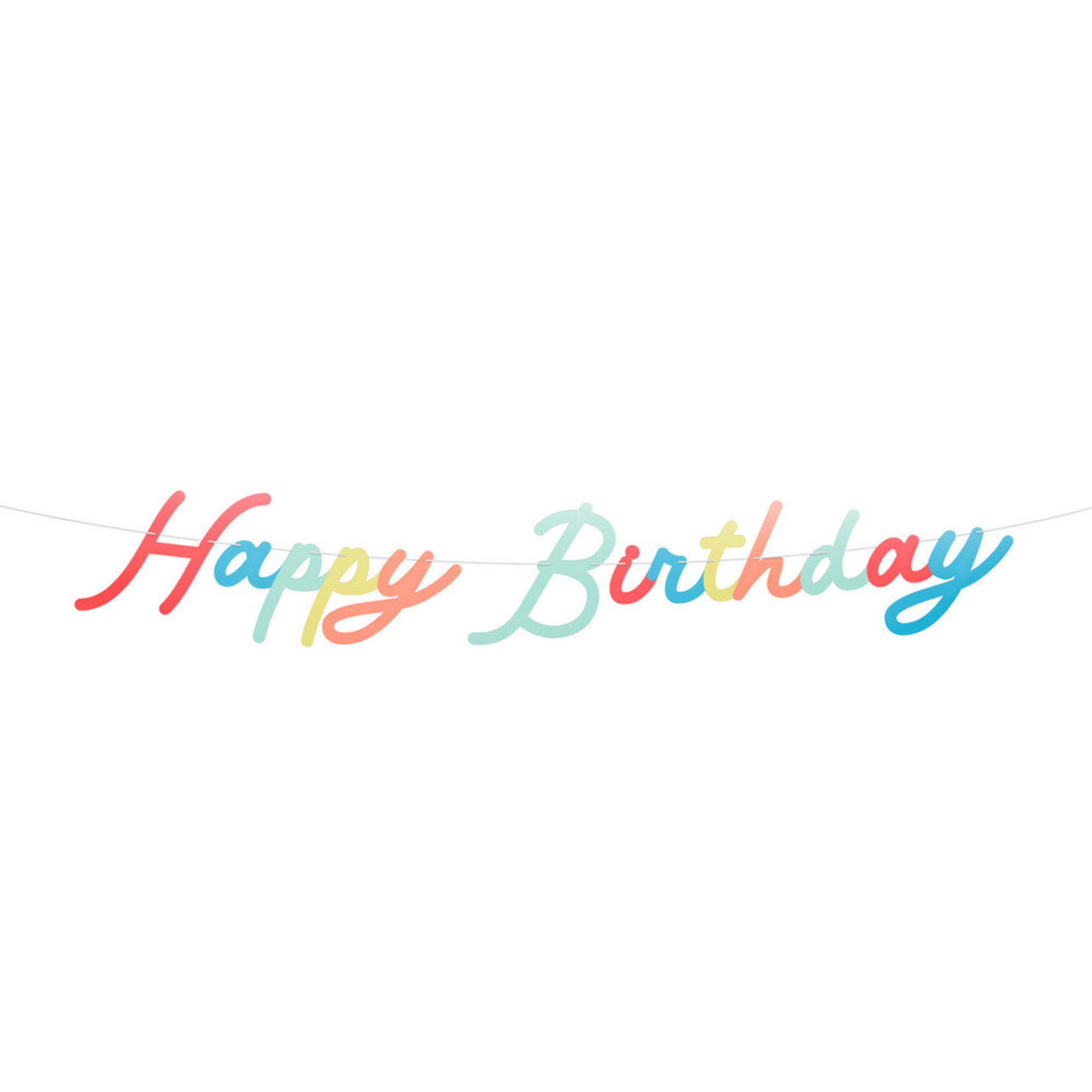 Meri Meri Rainbow Happy Birthday Garland