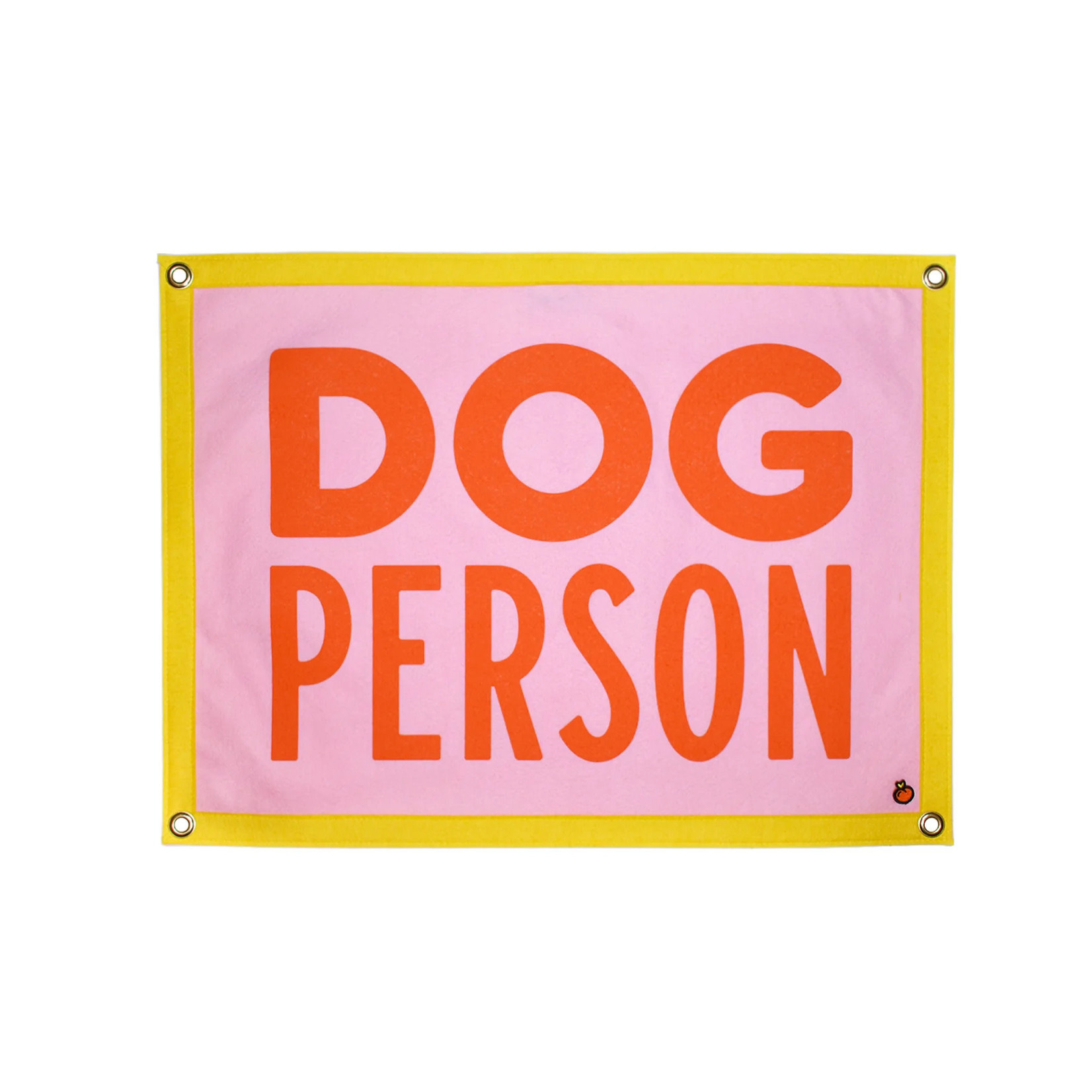 Oxford Pennant Dog Person Camp Flag