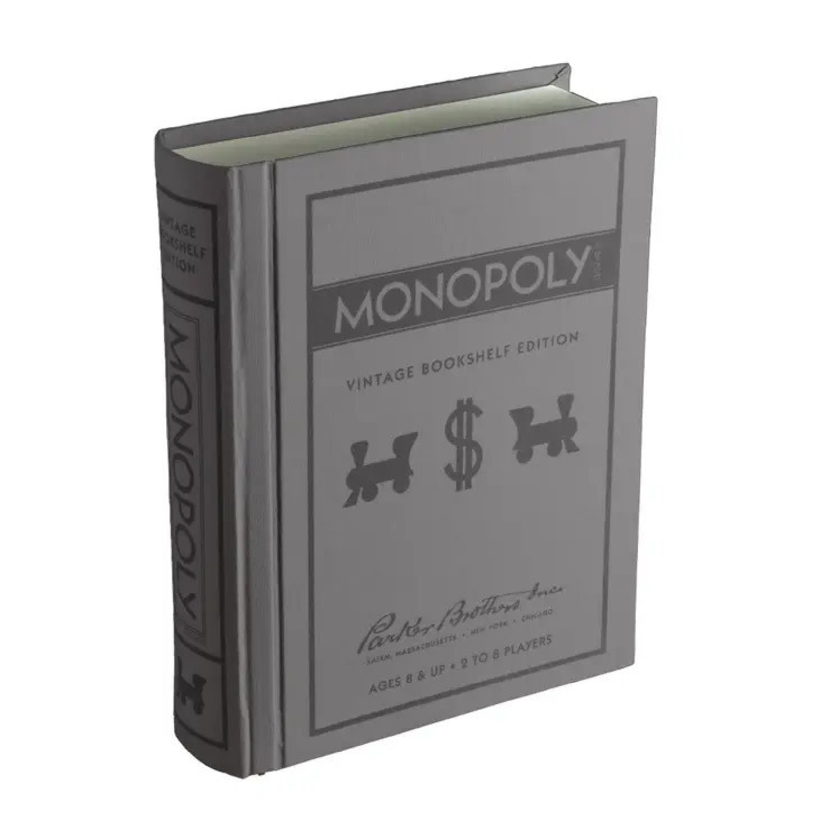WS Game Company Monopoly - Vintage Bookshelf Edition