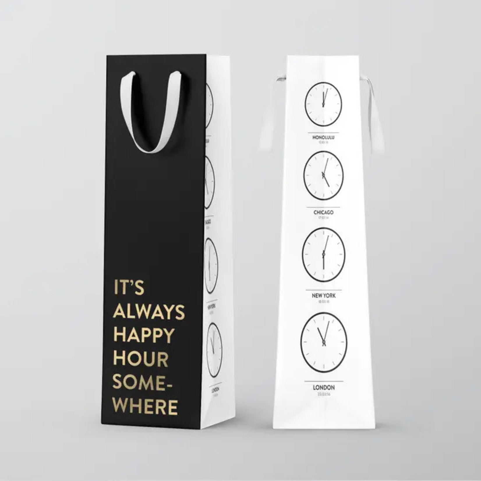 Fine Moments Always Happy Hour Wine Bag