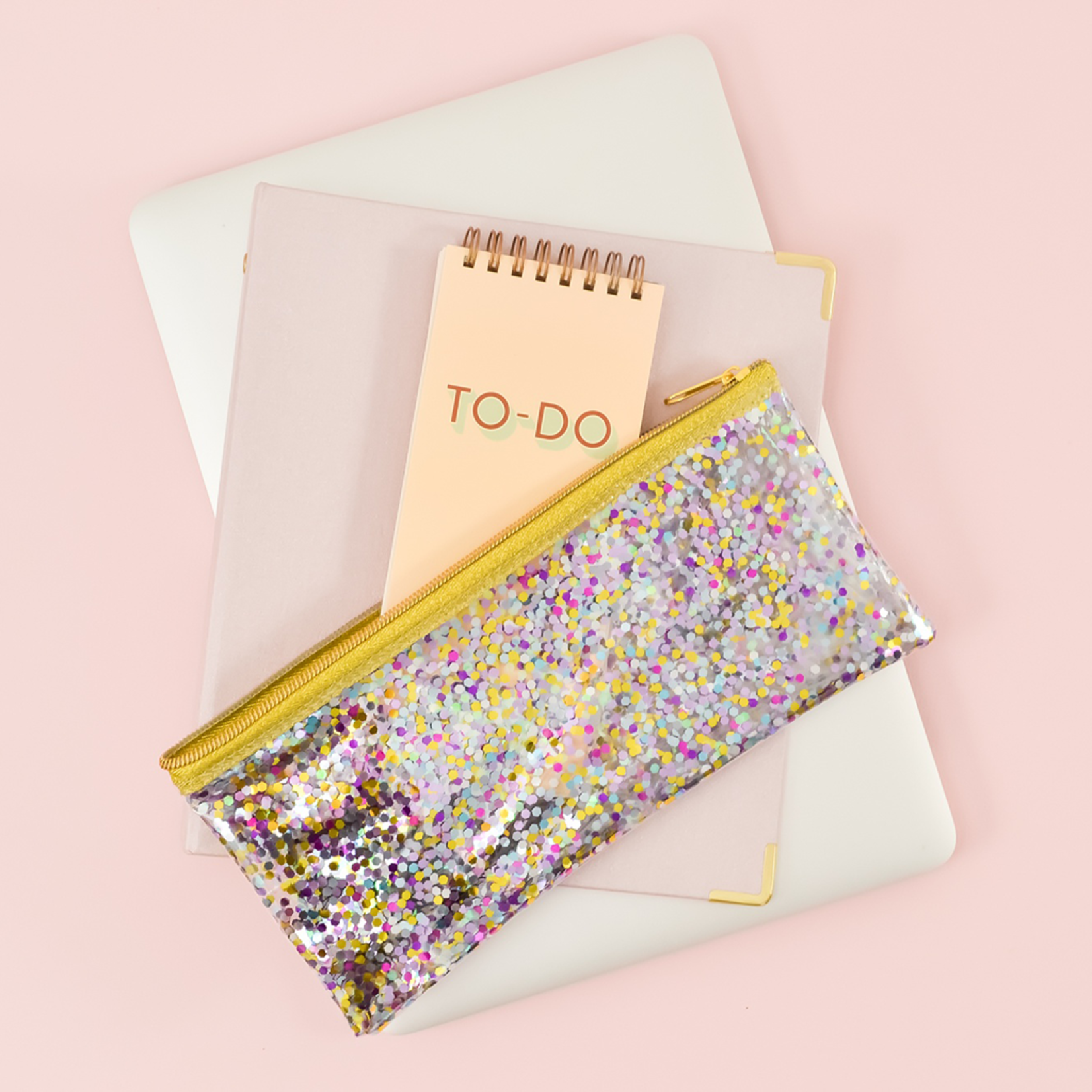 Talking Out of Turn Pixie Pouch Confetti