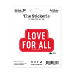 The Type Set Company Love for All Sticker