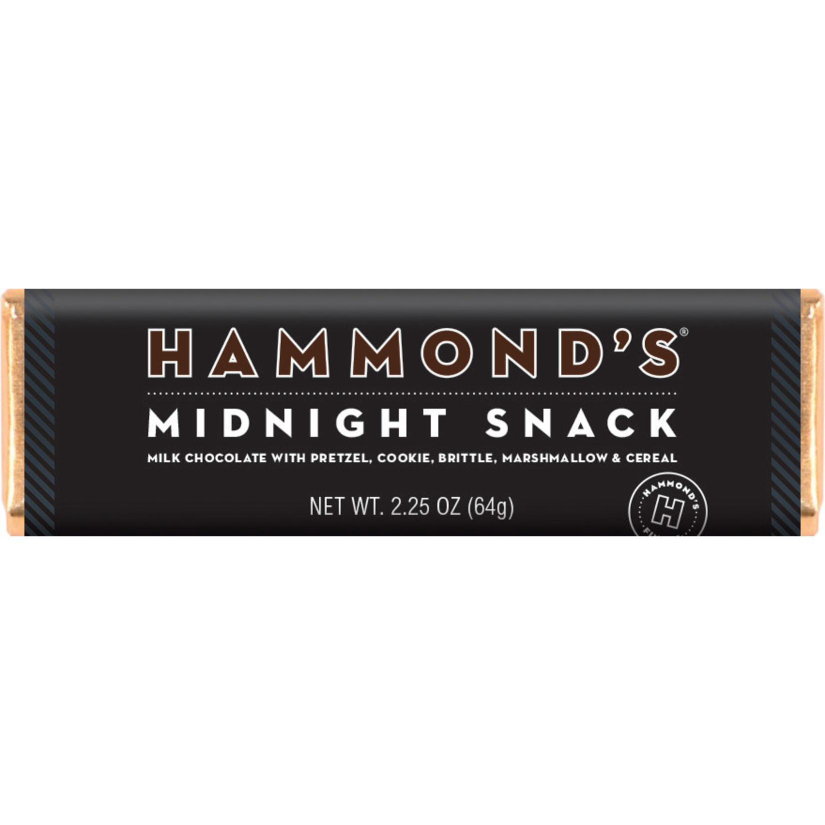Hammond's Candies Midnight Snack Candy Bar