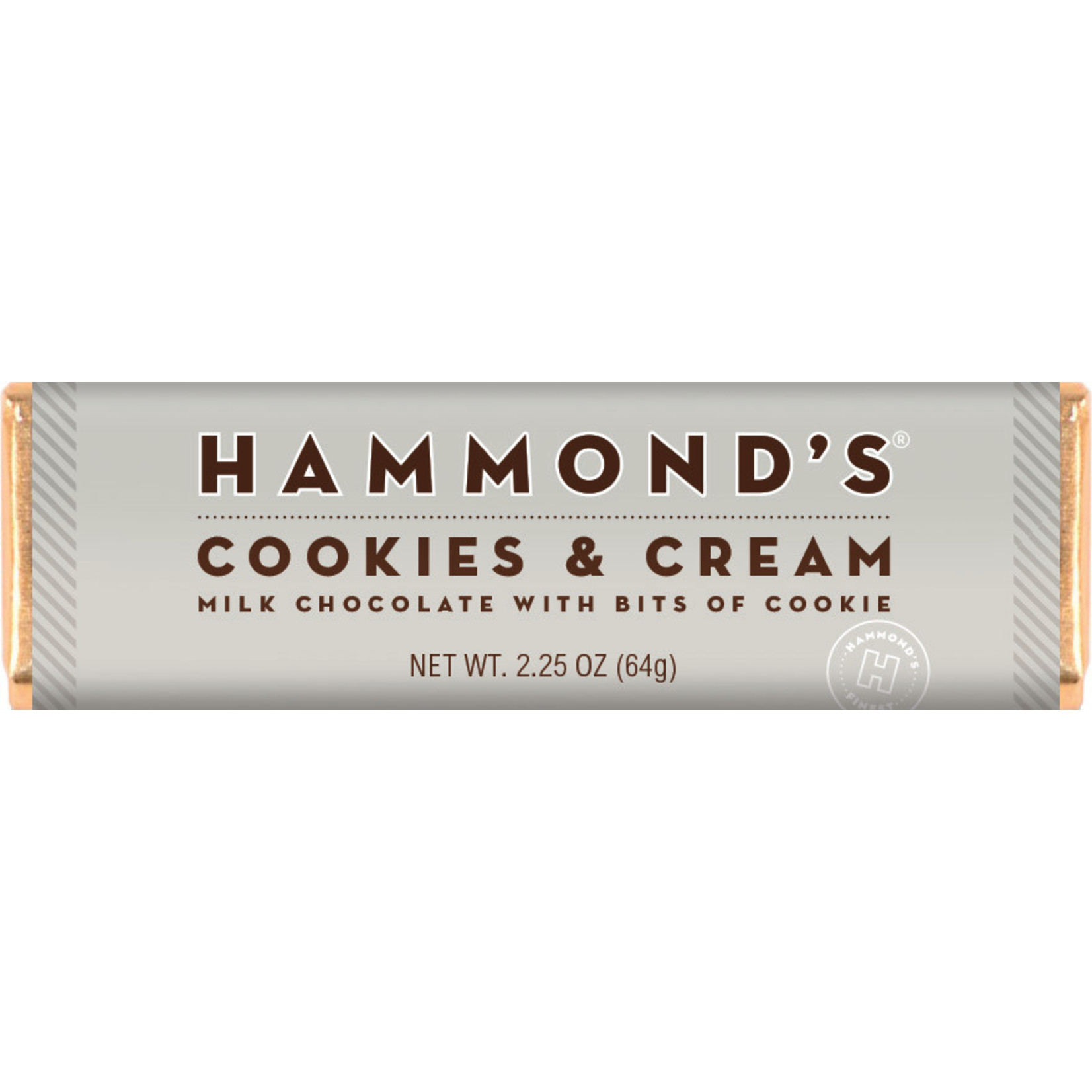 Hammond's Candies Cookies & Cream Candy Bar