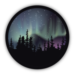 Stickers Northwest Northern Lights Sticker