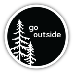 Stickers Northwest GO Outside Trees Sticker