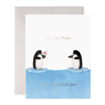 E. Frances Penguin Mom Card
