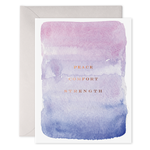E. Frances Peace Comfort Strength Card