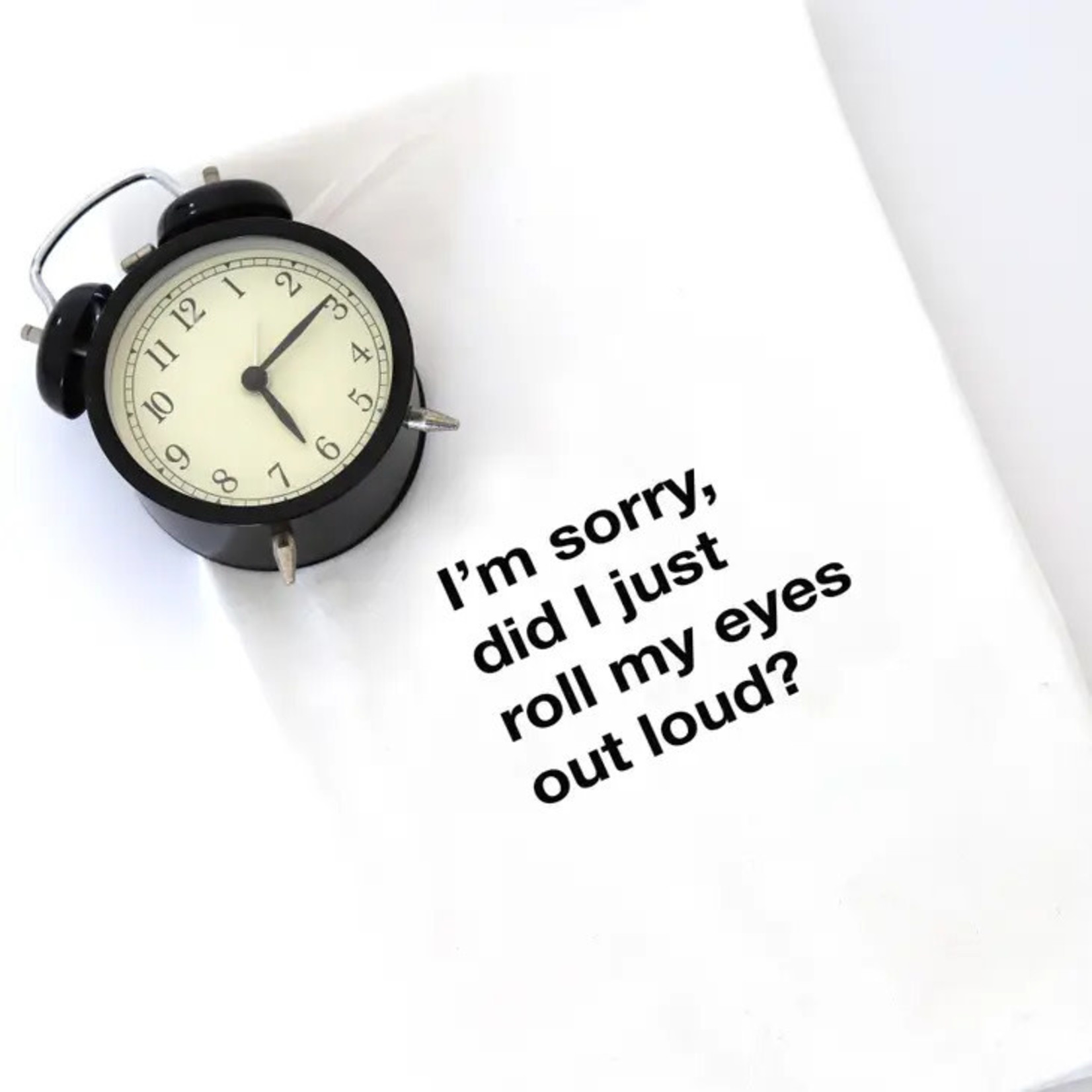 Wildwood Landing Roll My Eyes Tea Towel