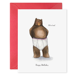 E. Frances I'll Be Brief Card BD