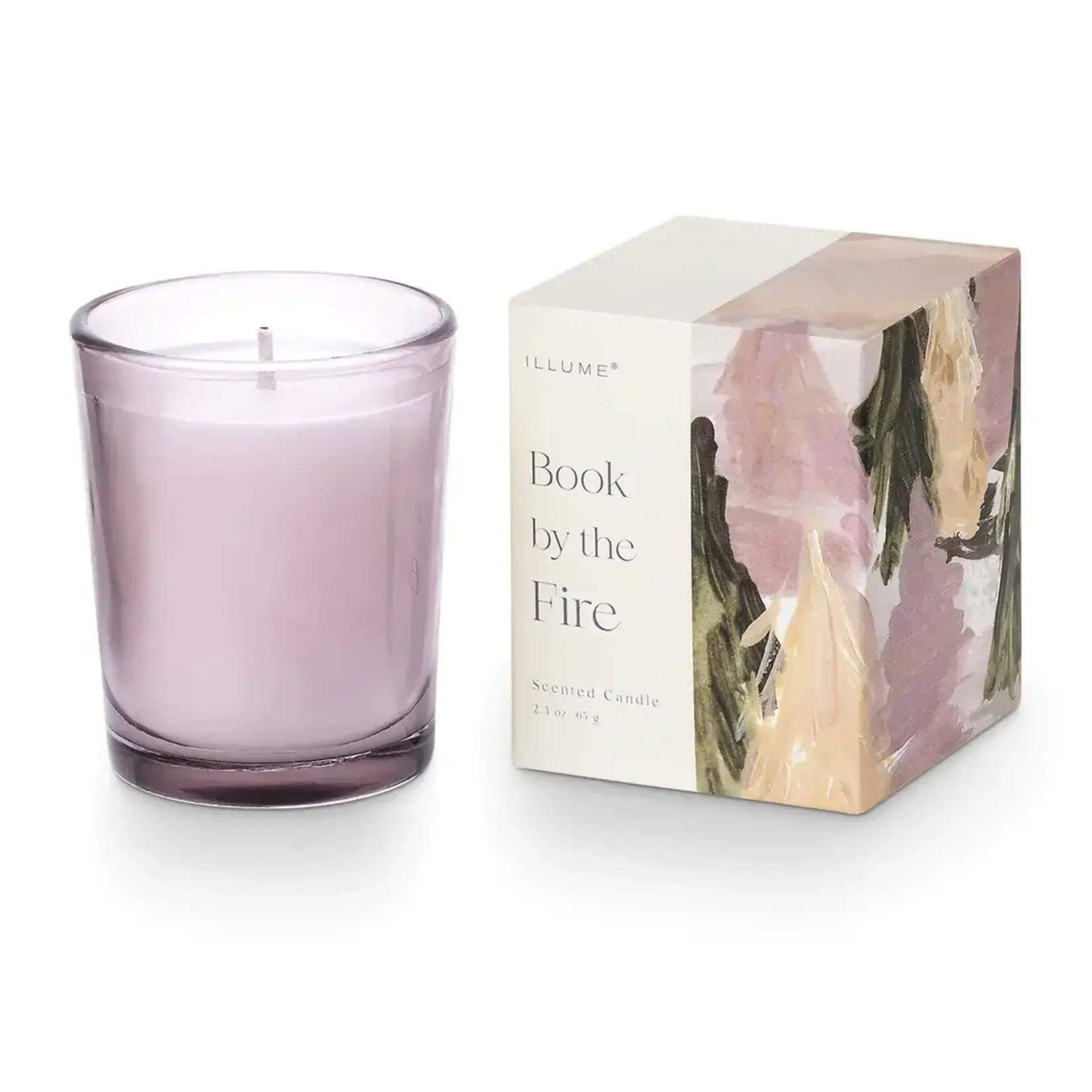 Illume Book by the Fire Boxed Votive Candle