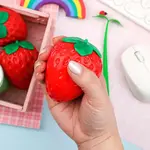 Kawaii Slime Company Strawberry Shaped Sensory Squishy Toy