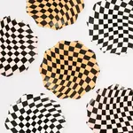 Meri Meri Halloween Checker Side Plates