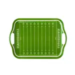 My Mind's Eye Football Field Bamboo Reusable Tray