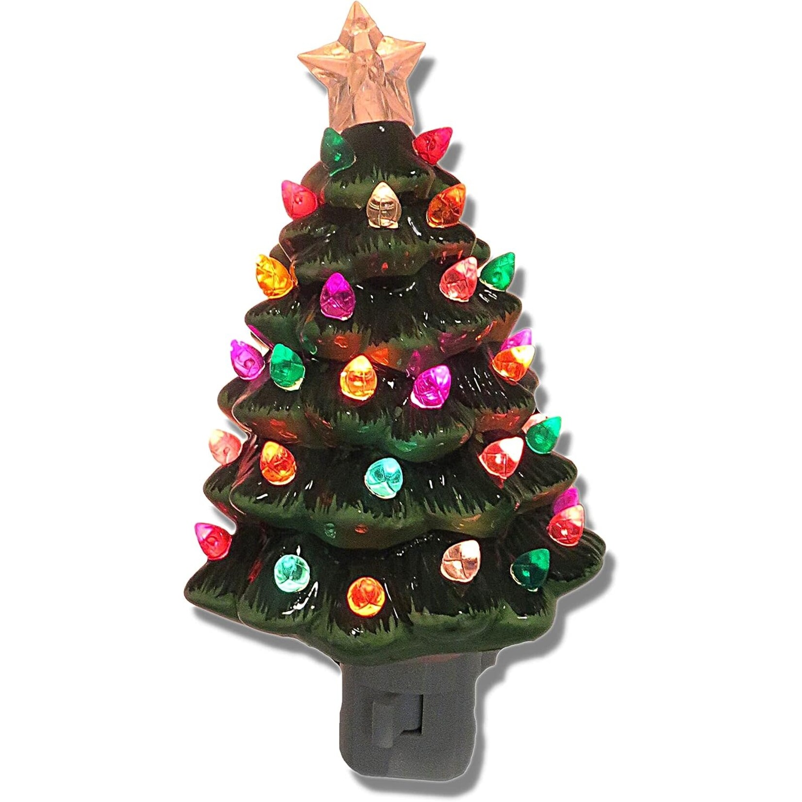 Roman 7”H VINTAGE TREE NIGHT LIGHT