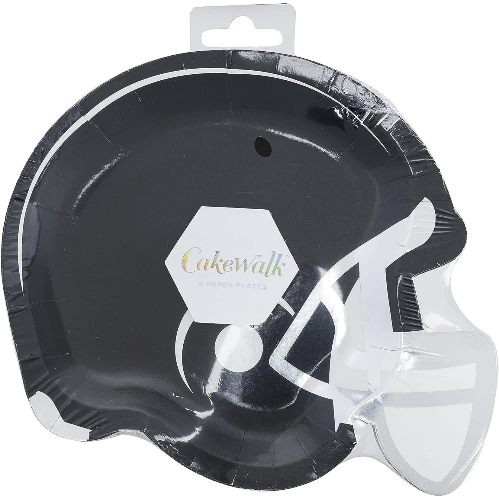 Cakewalk Helmet Shaped Plate Set of 8