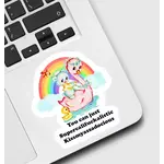 Ace the Pitmatian Co You Can Just Supercalifuckalistic Sticker
