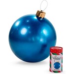 Holiball Holiball 18" Ornament Frosted Blue