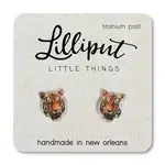 Lilliput Little Things Tiger Earrings