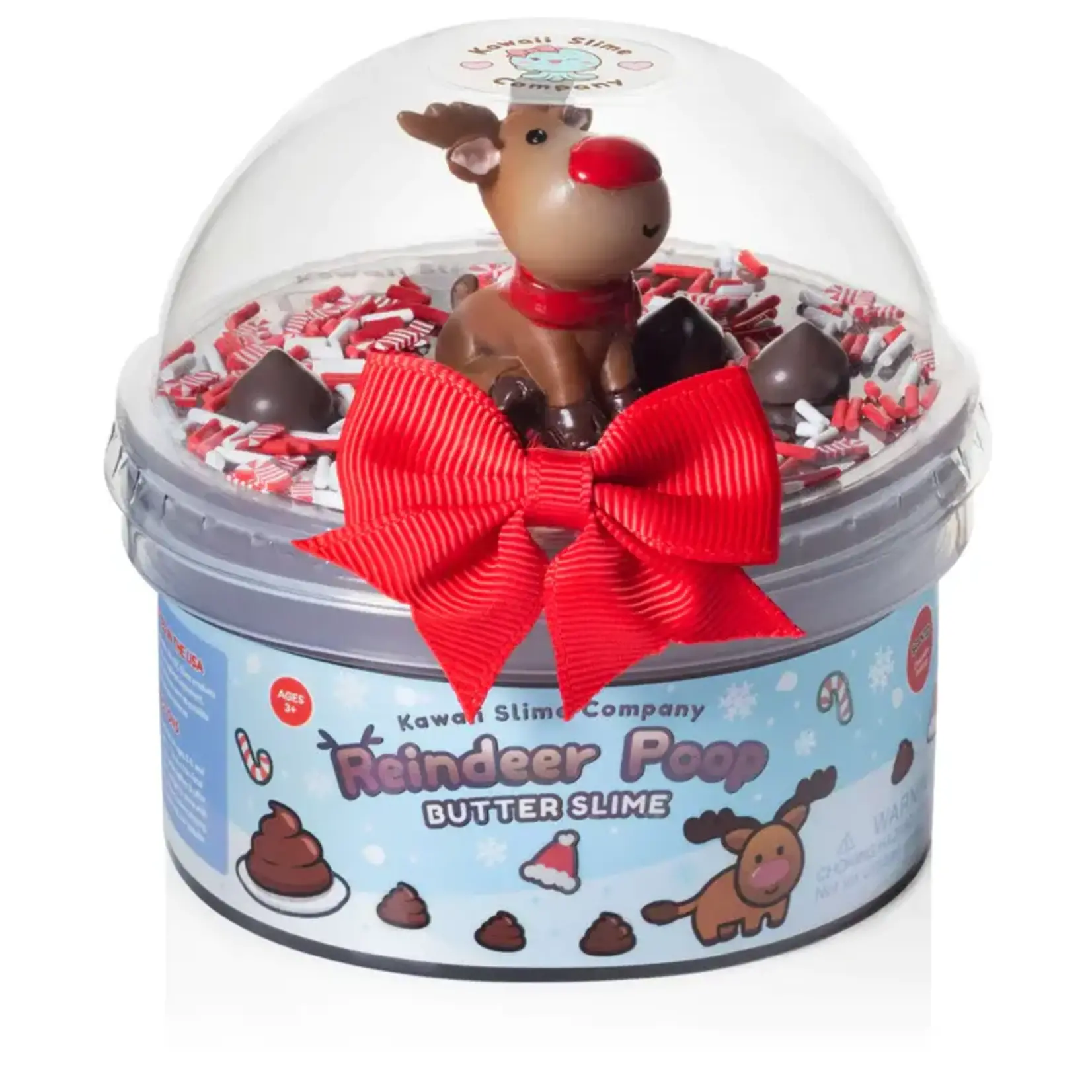 Kawaii Slime Company Reindeer Poop Butter Slime