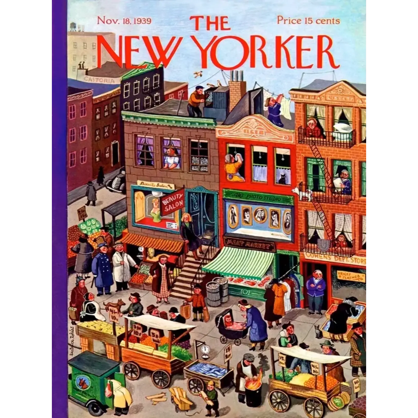 New York Puzzle Company Main Street - 1000 Piece Puzzle